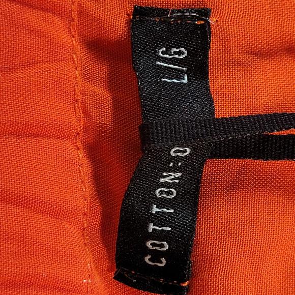 Cotton On Flamenco Off Shoulder Empire Waist Maxi Dress Women Sz L NWT - Picture 3 of 9